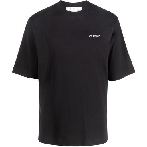 Off-White t-shirt caravaggio con stampa - nero