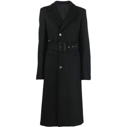 Filippa K cappotto monopetto con cintura - nero