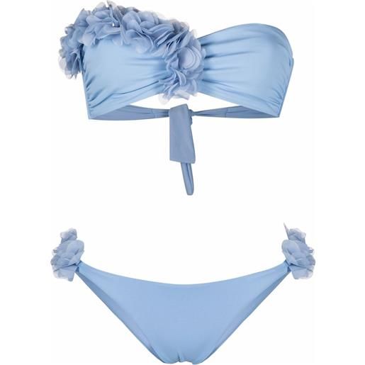 La Reveche bikini monospalla - blu