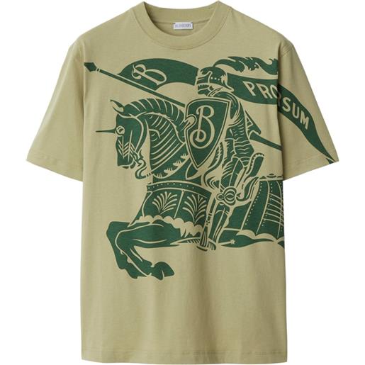 Burberry t-shirt ekd - verde