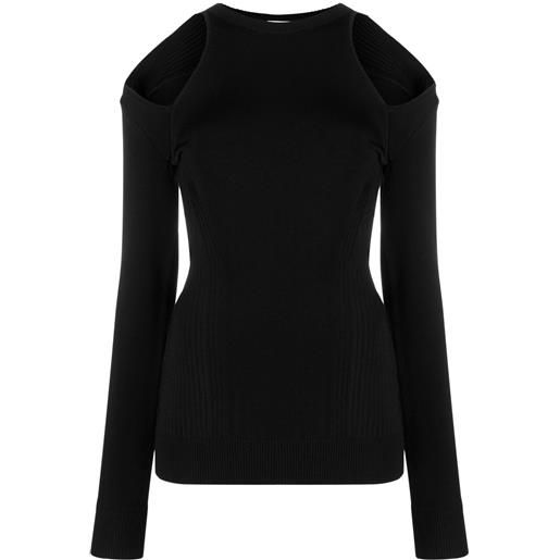 AZ FACTORY maglione con cut-out - nero