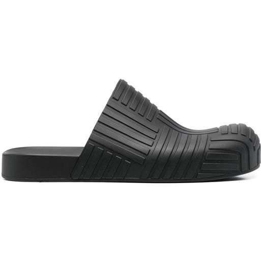 Bottega Veneta sandali con design intrecciato - nero