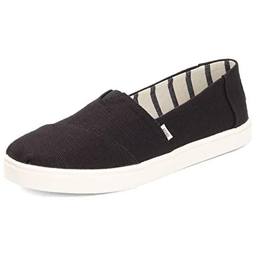 TOMS alpargata cupsole, sneaker donna, morning dove, 42.5 eu