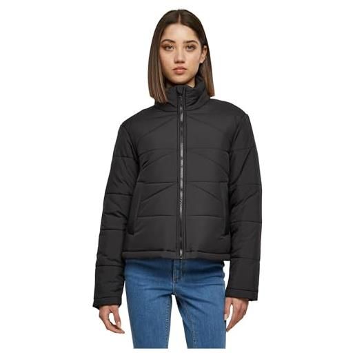 Urban Classics ladies arrow puffer jacket giacca, black, s donna
