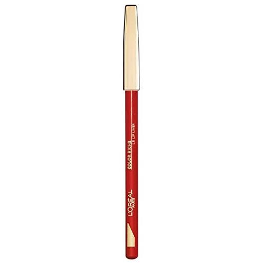 L'Oréal Paris matita labbra color riche, labbra definite a lungo, 125 maison marais