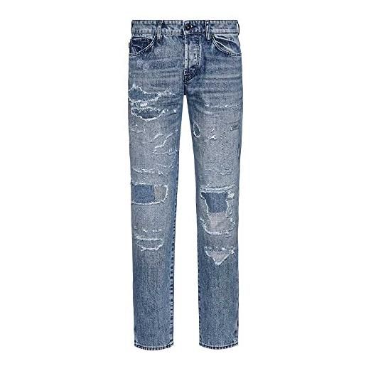 BOSS re. Maine bc-bf pantaloni in jeans, medium blue426, 38w x 32l uomo