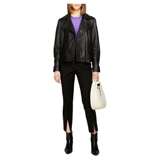 Sisley giacca 2xbrln03p, black 100, 46 donna