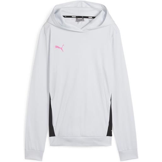 Puma individual trg hoodie bianco xl donna