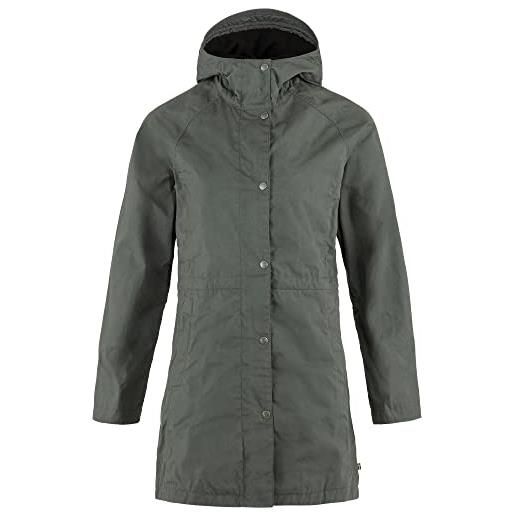 Fjallraven 84122-050 karla hydratic jacket w/karla hydratic jacket w giacca donna basalt taglia s