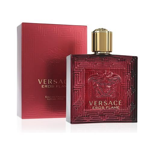 Versace eros flame eau de parfum da uomo 200 ml