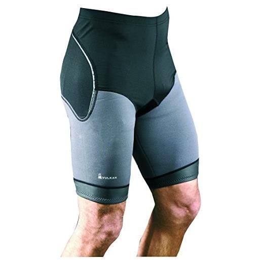 Vulkan sportline - pantaloni termici da uomo, unisex adulto, 6110-xl, nero, xl