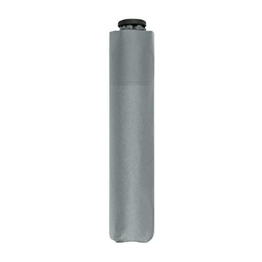 Doppler pocket umbrella zero, 99 - peso di soli 99 grammi - stabile - antivento - 21 cm - cool grey