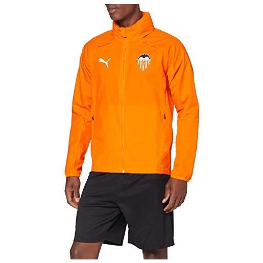 PUMA giacca impermeabile da uomo vcf rain, uomo, giacca impermeabile, 756195, vibrante arancione, xl