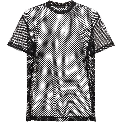 COMME DES GARÇONS HOMME PLUS t-shirt in mesh