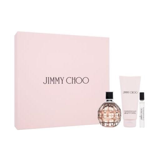 Jimmy Choo Jimmy Choo cofanetti eau de parfum 100 ml + latte corpo 100 ml + eau de parfum 7 ml per donna