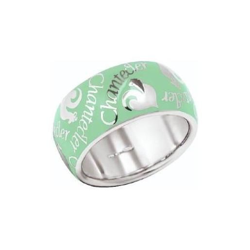 CHANTECLER anello et voilà in argento verde