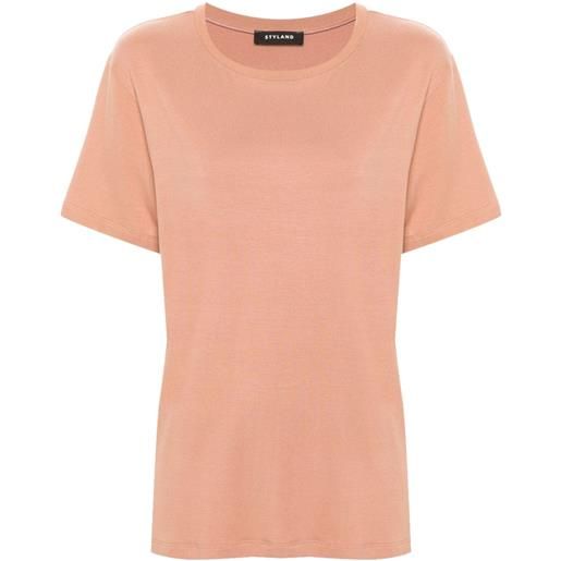 STYLAND t-shirt a maniche corte - rosa