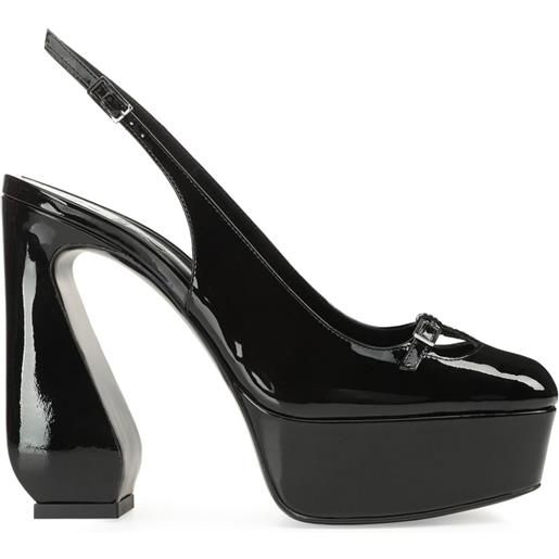 Sergio Rossi pumps sr rossi con cinturino posteriore 85mm - nero