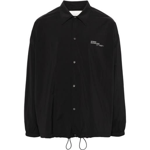Studio Nicholson giacca con stampa - nero