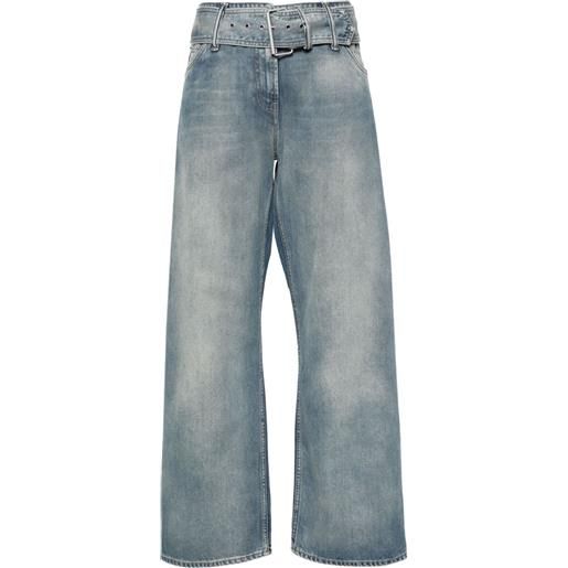 Acne Studios jeans a gamba ampia - blu