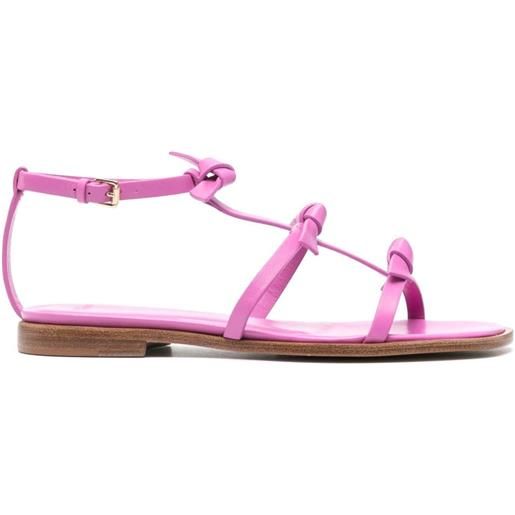 Alexandre Birman sandali lolita con suola piatta - rosa