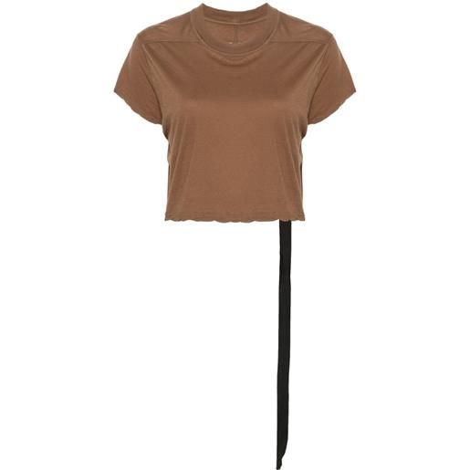 Rick Owens DRKSHDW t-shirt level t - marrone