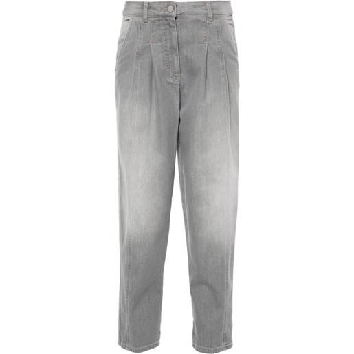 Peserico jeans affusolati - grigio