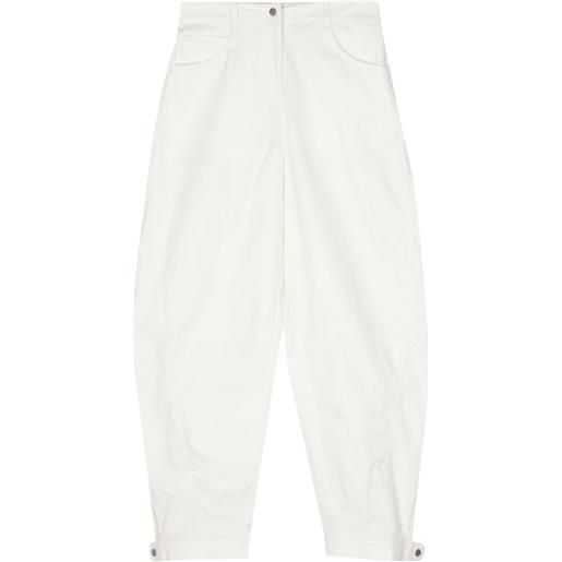 Simkhai pantaloni kaiti affusolati - bianco