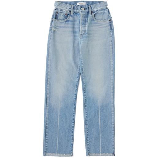 Moussy Vintage jeans dritti cumberland - blu