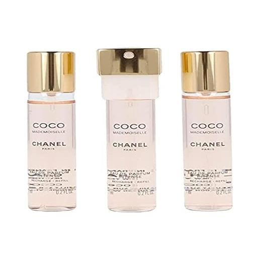 Chanel s0576980 perfume unisex coco mademoiselle, agua de parfume, 3 x 7 ml - pack de 3