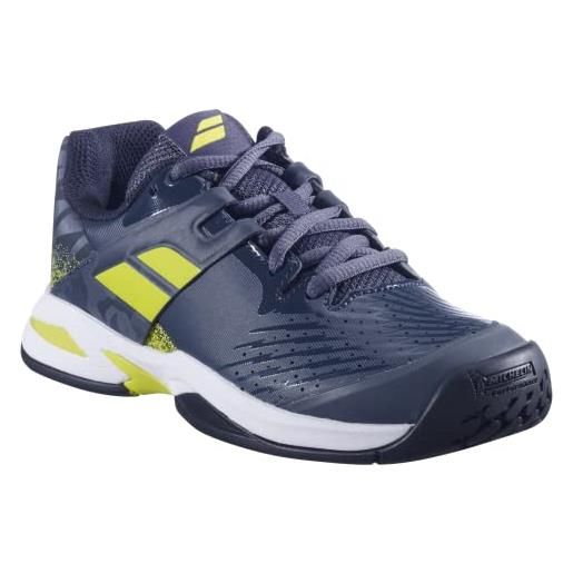 Babolat propulse ac jr, scarpe da tennis, grey/aero, 33 eu