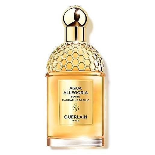 Guerlain aqua allegoria mandarine basilic forte eau de parfum ricaricabile, spray-profumo donna occhiali, oro lucido, taglia unica