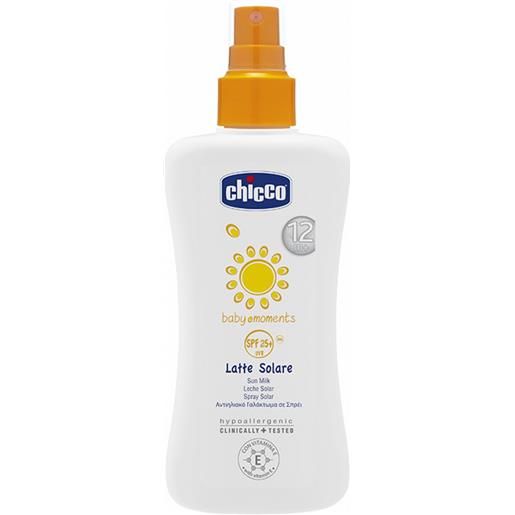 CHICCO spray chicco protezione solare baby moments 25+ 150 ml