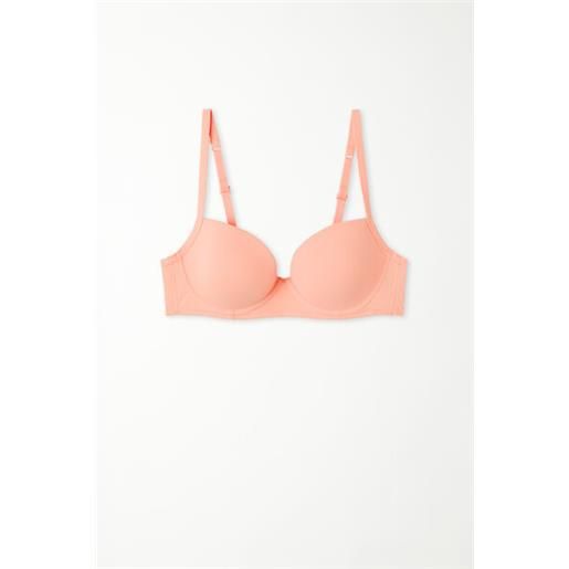 Tezenis reggiseno balconette in microfibra wien donna rosa chiaro