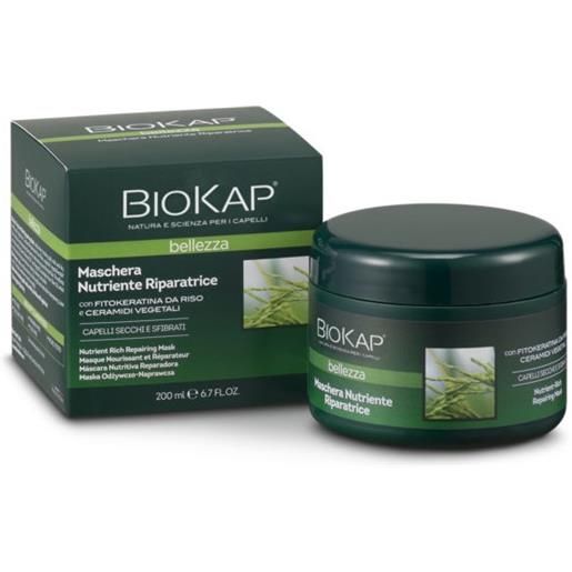 BIOS LINE SpA biokap bellezza maschera nutriente/riparatrice 200 ml biosline