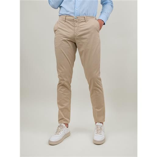 BARBATI pantalone in cotone beige
