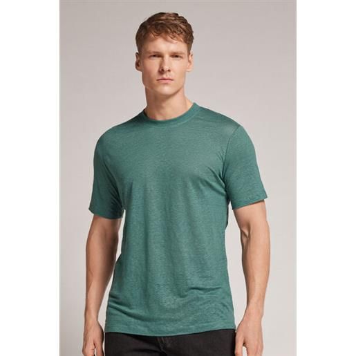 Intimissimi t-shirt in lino verde