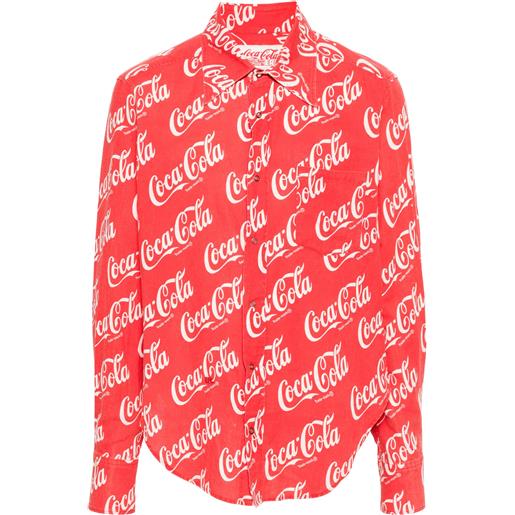 ERL camicia con stampa coca-cola
