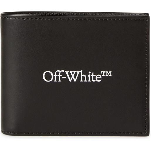 OFF-WHITE portafoglio bifold bookish