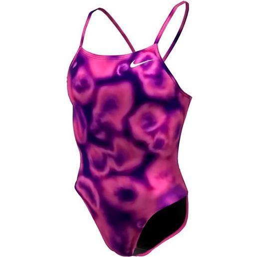 Nike Swim cutout hydrastrong digi haze swimsuit rosa us 26 donna