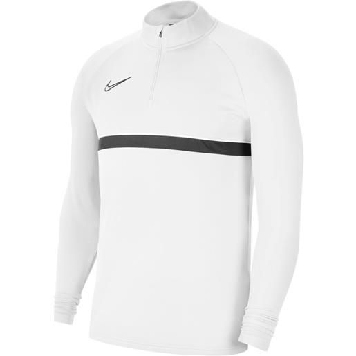 Nike dri fiacademy drill long sleeve t-shirt bianco xl uomo