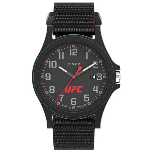 Timex orologio analogico al quarzo uomo con cinturino in tessuto tw2v55000