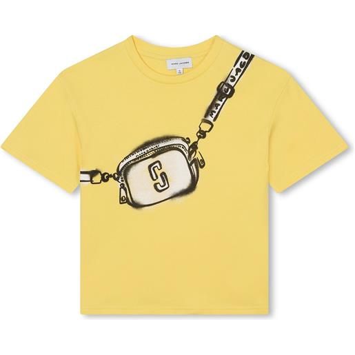 The Marc Jacobs kids t-shirt in cotone giallo