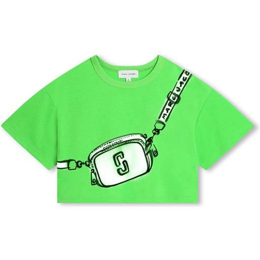 The Marc Jacobs kids t-shirt in poliestere verde