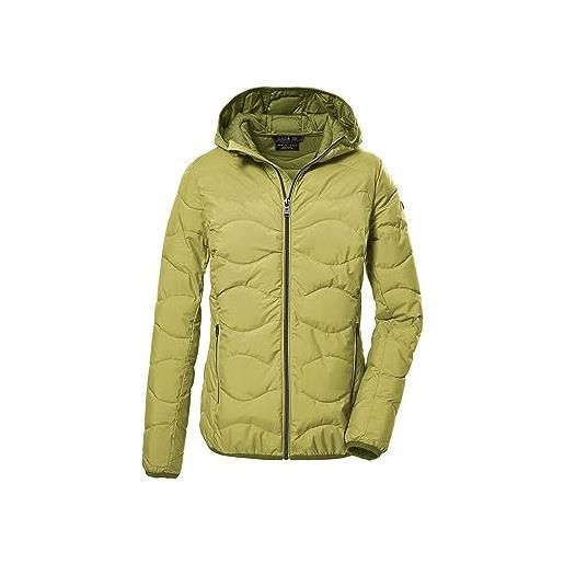 G.I.G.A. DX donna giacca funzionale in look piumino con cappuccio/giacca da esterno gw 21 wmn qltd jckt, light pistachio, 50, 39845-000