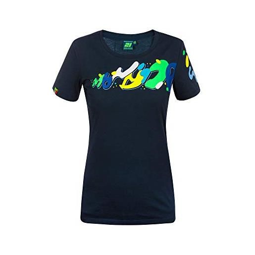 Valentino Rossi morbidelli t-shirt morbidelli 21, donna, xs, blu