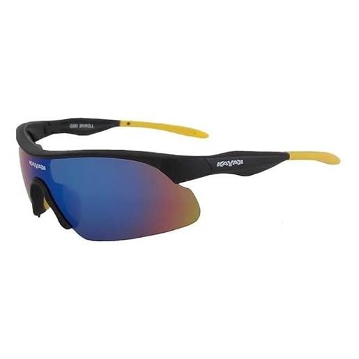 Kayak occhiali 0388 junior skiroll, gioventù unisex, giallo/nero (multicolore), taglia unica