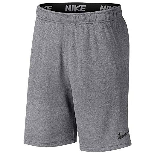 Nike adidas dry training pantaloncini sportivi, uomo, atmosphere grey/black, 2xl