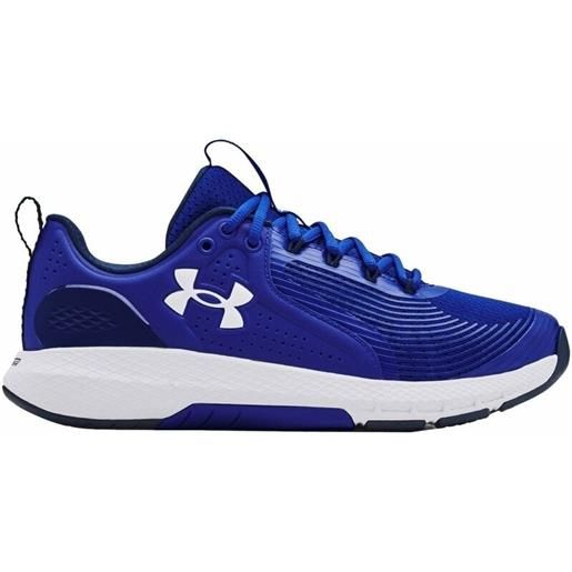 Under Armour men's ua charged commit 3 training shoes royal/white/white 10 scarpe da fitness