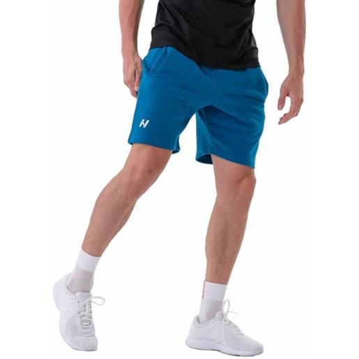 Nebbia relaxed-fit shorts with side pockets blue xl pantaloni fitness